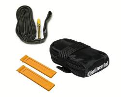 Continental nyeregtáska 622-es (700C) országúti belsővel FV60 (60mm hosszú szeleppel) és 2 db gumileszedővel