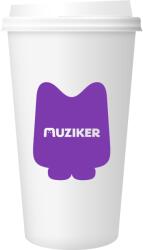 Muziker Merch Merch Termosz White 350 ml (MUZIKER-THERMO-FLASK)