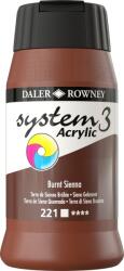 Daler-Rowney System3 Akril festék Burnt Sienna 500 ml 1 db (129500221)