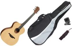 LÂG GUITARS T70A deluxe Standard SET Natural Satin Джъмбо китара