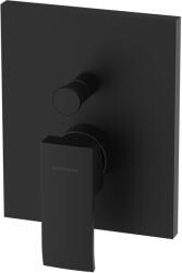 Kronenbach Quara 3.0 kád és zuhany csaptelep süllyesztett fekete KB100364C11 (KB100364C11)