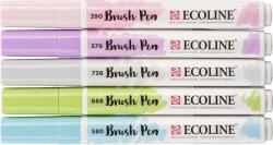 Ecoline Brush pen X12 Markere acuarelă Pastel 5 Bucăți (11509901)