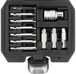 TOYA YT-04583 Roncsoltcsavar kiszedő készlet 11 részes HEX (YT-04583)