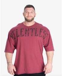 Better Bodies Better Bodeis - Relentless Iron Tee - Férfi Póló - Mosott Bordó