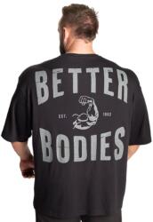 Better Bodies - Muscle Iron Thermal Tee - Férfi Póló - Fekete