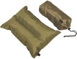 Mil-Tec önfelfújó párna csomagolással, olíva zöld, 38 x 22 x 8, 5 cm