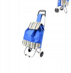 Kerekes bevásárlókocsi Táska Strapabíró Könnyű Kék (C143_2)