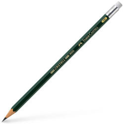 Faber-Castell Faber-Castell: Castell 9000 grafitceruza radírvéggel HB (119200) - jatekshop