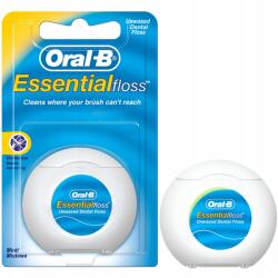 Oral-B Essential Floss Unwaxed fogselyem, 50m, menta íz (5010622005012)