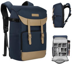 K&F Concept Royal Blue 21L Kamera Fotós hátizsák (Kék) (KF13.066V13)