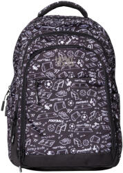 Heavy Tools Ehatan25 fekete focis laptoptartós hátizsák 15, 6 (ehatan25-football)