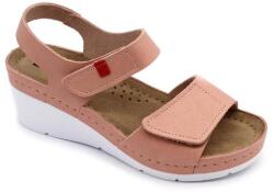 LEON 1080 LEON Comfort női bőr szandál (LEON3927-rose36)