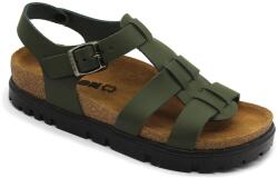 LEON 6300 LEON Comfort női bőr szandál (LEON6467-zöld40)