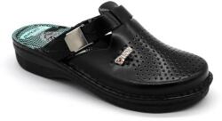 LEON V260 LEON Comfort női bőr klumpa (LEON248-fekete40)