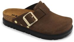 LEON 6006 LEON Comfort női bőr klumpa (LEON6278-barna39)