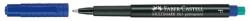 Faber-Castell Alkoholos marker FABER-CASTELL F 0, 6 mm kék (151351) - mystock