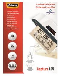Fellowes Meleglamináló fólia, 125 mikron, A3, fényes, 25 db, FELLOWES (5396501) - mystock