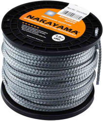 Nakayama Pro nylon szén-alumínium négyzet fűkasza damil 4, 00 mm x 80 méter (NC1018)