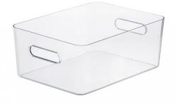 Smartstore Műanyag tárolódoboz, 15, 4 liter, SMARTSTORE Compact Clear L, átlátszó - officeland