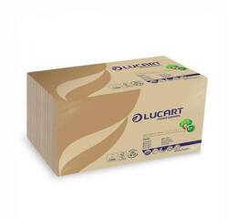 Lucart Szalvéta, 1/4 hajtogatott, 30x30 cm, LUCART "Econatural 130T", havanna barna (KHH759) - fapadospatron