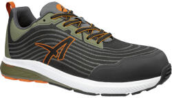 Albatros Wave Impulse S1PS ESD FO HRO SR munkavédelmi cipő - Fekete/Olivazöld - 36 (ALB-646440-36)