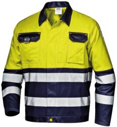 Sir Safety System MISTRAL jól láthatósági dzseki - Sárga/Kék - 50 (SSY-MC3519ED-50)