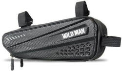 Wildman kerékpár váztáska zárral 1, 5L E4 fekete