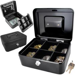 Malatec Fém pénzkazetta 20cm x 16cm x 9cm (0000822) - hasznos-holmik