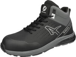 Albatros Vigor 2 Impulse Black S3S ESD FO HRO SR munkavédelmi bakancs - Fekete/Szürke - 46 (ALB-636400-46)