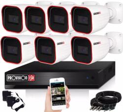 Provision-ISR AHD-36 7 kamerás megfigyelő kamerarendszer 2MP