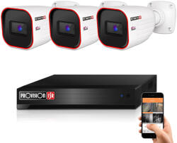 Provision-ISR 3 biztonsági kamerás IP kamera rendszer 2MP