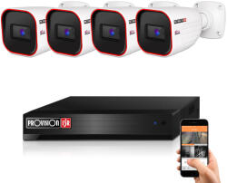 Provision-ISR 4 biztonsági kamerás IP kamera rendszer 2MP