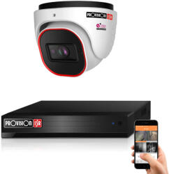 Provision-ISR 1 dome biztonsági kamerás IP kamera rendszer 2MP