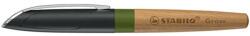 STABILO Töltőtoll, tölgyfa tolltest, zöld kiegészítővel, STABILO "Grow (TST5171141) - tintasziget