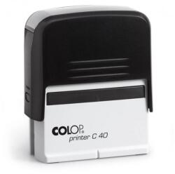 Colop Bélyegző C40 Colop fekete ház/fekete párna (MEN-OR-CO01374001)