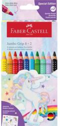 Faber-Castell Grip Jumbo Unikornis 8+2 db háromszögletű színesceruza készlet (FC110923) - tintasziget