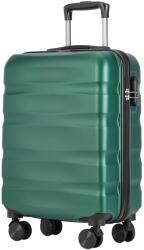 BONTOUR "wave" 4 kerekes kabin bőrönd 55x39x20cm, zöld (120541-JungleGreen) - vasbutor