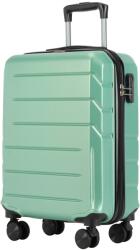 BONTOUR "spinner" 4 kerekes kabin bőrönd 55x39x20cm, púderzöld (120141-PowderGreen) - vasbutor