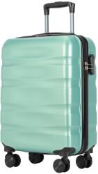 BONTOUR "wave" 4 kerekes kabin bőrönd 55x39x20cm púderzöld (120541-PowderGreen) - vasbutor