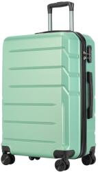 BONTOUR spinner közepes duplakerekes gurulós bőrönd, púderzöld (120142-PowderGreen)