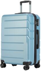 BONTOUR spinner közepes duplakerekes gurulós bőrönd, jégkék (120142-IceBlue)