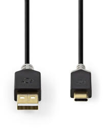 Nedis USB - USB-C kábel - 60W Gyors töltés - USB2.0 - 2 m (CCBW60601AT20)