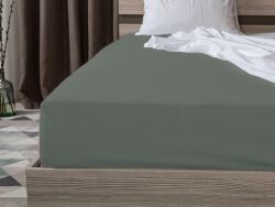  Cearsaf jersey verde inchis 180 x 200 cm