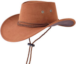 TifanTEX Pălărie de cowboy, maro (Pălărie de cowboy) (0428E2)