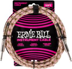 Ernie Ball 6426 Emerald Argyle Szövetkábel 3m