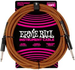 Ernie Ball 6468 Pumpkin Pie Szövetkábel 3m