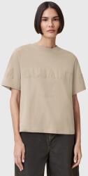 AllSaints pamut póló LISA - bézs L