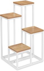 Klubfotel Mogren Craft fehér álló virágtartó