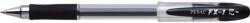 PENAC Pix cu gel, varf 0.7 mm, cu grip, negru, PENAC FX-1 (P-BA1903-06F)