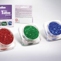 TyToo csillámpor szett - 3x2, 5 ml - piros, smaragdzöld, tengerkék (TY-CTPS-0029-501416)